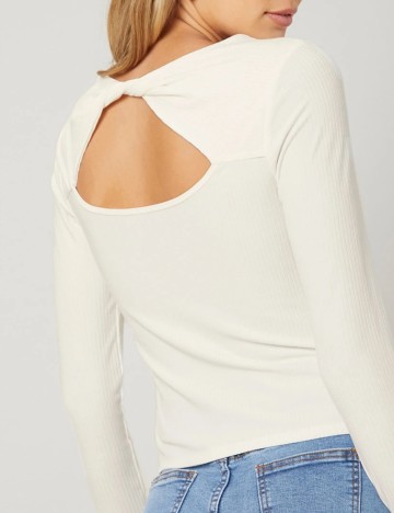 Bluză MOTF by Shein, alb