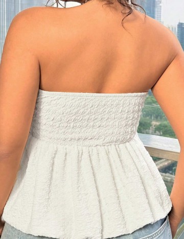 Top Shein Curve+, crem
