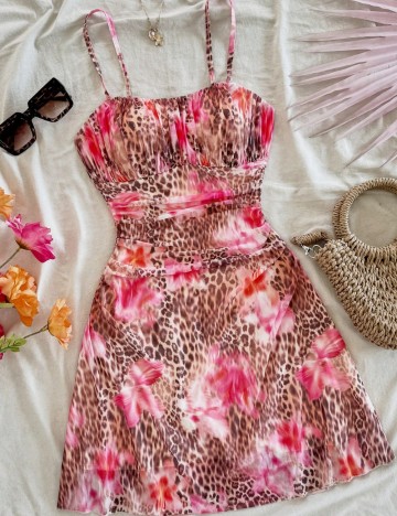 Rochie mini Shein, mix culori
