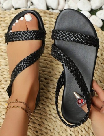 Sandale Shein, negru