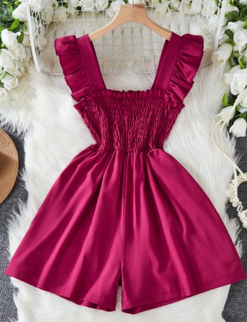 Salopetă scurtă Shein, roz