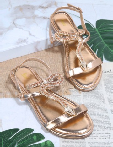 Sandale Shein, bronz
