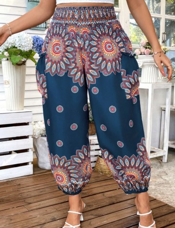 Pantaloni Shein Curve+, mix culori