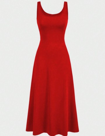 Rochie maxi Shein, roșu