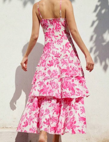 Rochie maxi Shein, mix culori