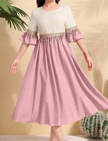 Rochie Shein, mix culori