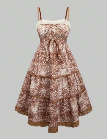 Rochie midi Shein, mix culori