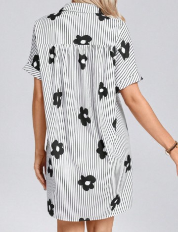 Rochie midi Shein, mix culori