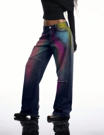 Jeans Shein, mix culori