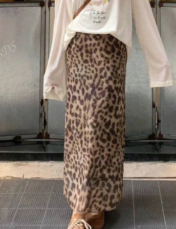 Fustă maxi Shein, mix culori