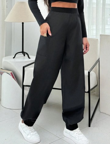 Pantaloni Shein, negru