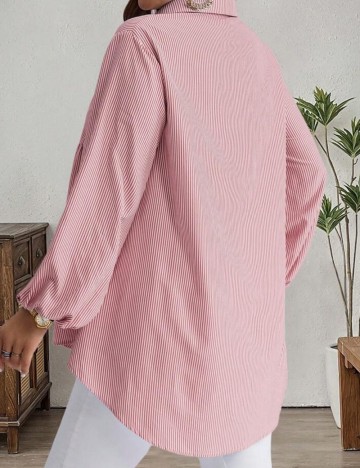 Cămașă Shein Curve+, mix culori