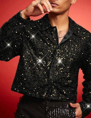 Sacou Shein, mix culori