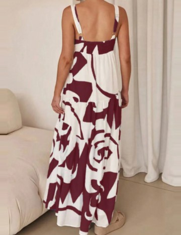 Rochie maxi Shein, mix culori