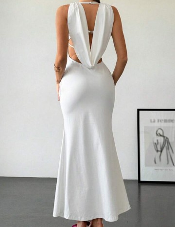 Rochie maxi Shein, alb