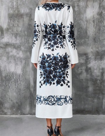 Rochie midi Shein, mix culori