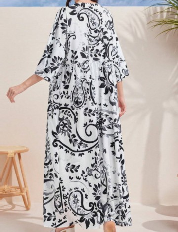 Rochie maxi Shein, mix culori