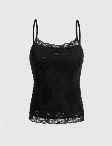 Maiou Romwe by Shein, negru