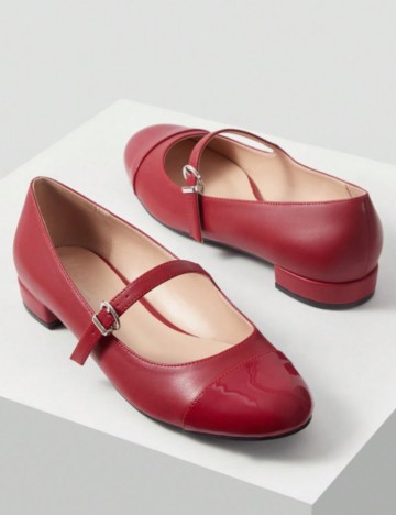 Pantofi MOTF by Shein, roșu