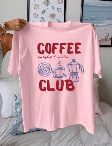 Tricou Shein, roz
