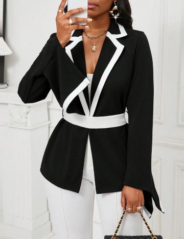 Sacou Shein, negru