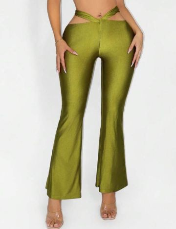 Pantaloni Shein, verde