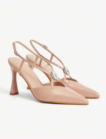 Pantofi cu toc Shein, roz