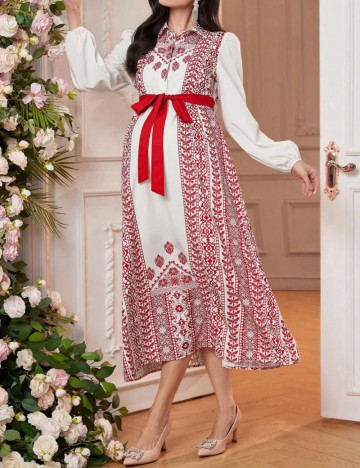 Rochie midi Shein, mix culori