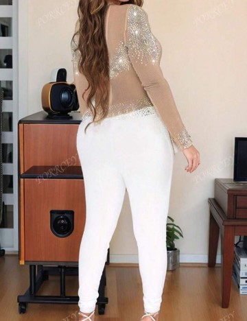 Salopetă lungă Shein, mix culori