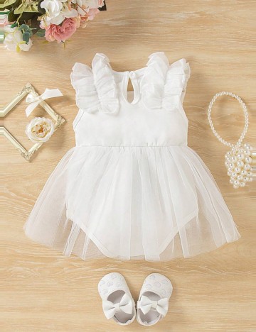 Rochie tip Body Shein, alb