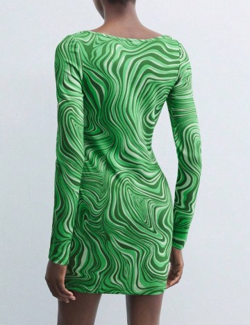 Rochie mini Shein, verde