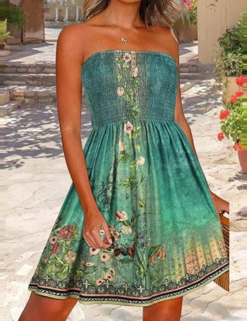 Rochie mini Shein, verde