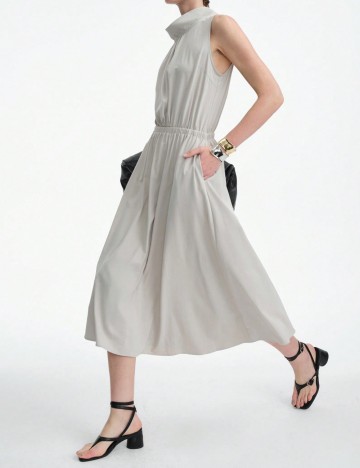 Rochie midi Shein, gri