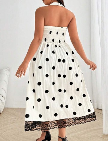 Rochie maxi Shein Curve+, mix culori