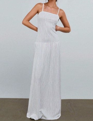Rochie maxi Shein, alb
