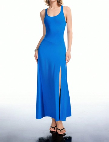 Rochie maxi Shein, albastru
