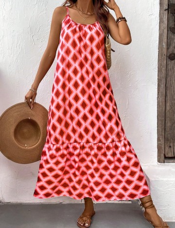 Rochie maxi Shein, mix culori