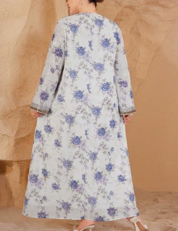 Rochie maxi Shein, mix culori