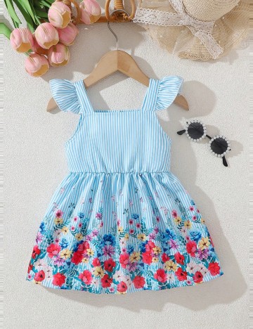 Rochie Shein, mix culori