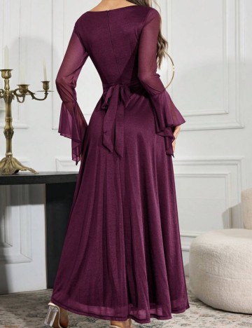 Rochie de ocazie Shein, mov