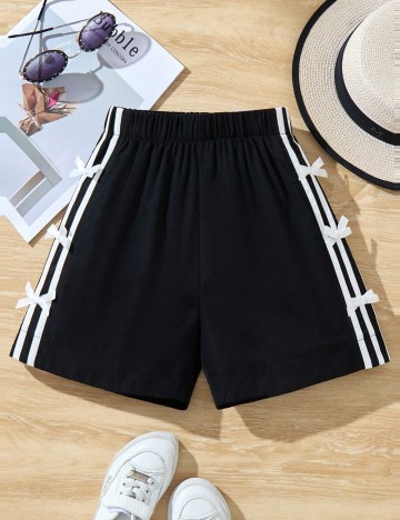 Pantaloni scurți Shein, negru