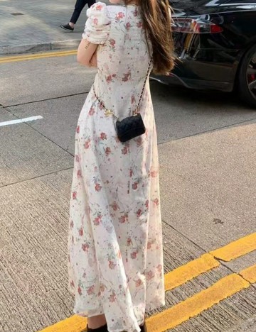 Rochie maxi Shein, roz