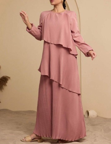 Rochie maxi Shein, roz