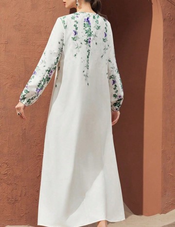 Rochie midi Shein, crem