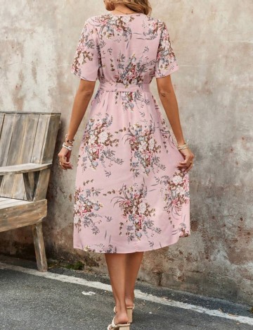 Rochie midi Emery Rose by Shein, mix culori