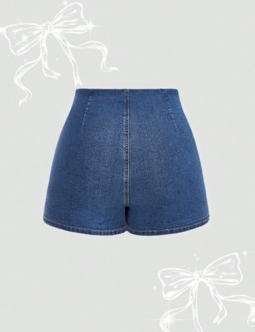 Fustă Pantalon Shein, albastru