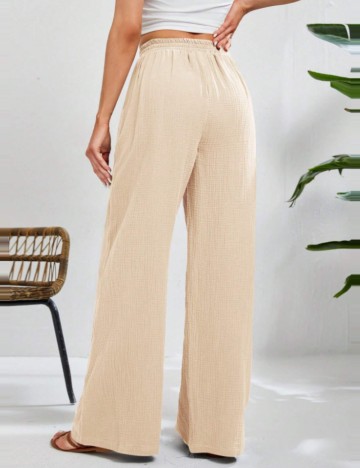 Pantaloni Shein, crem