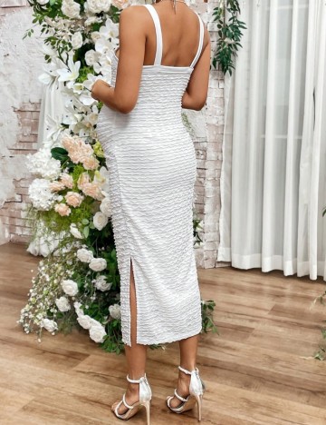 Rochie maxi Shein, alb