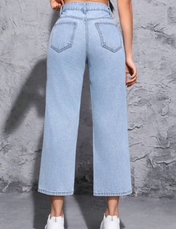 Jeans Shein, albastru