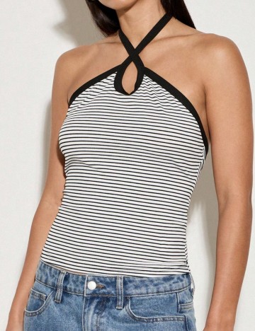 Top Shein, mix culori